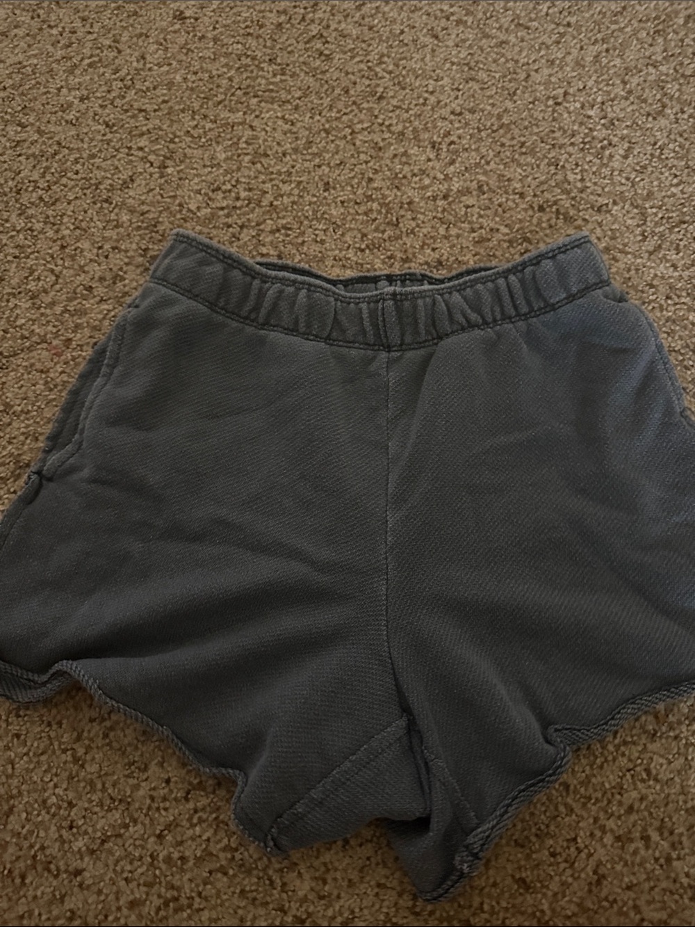 Aerie Women’s Casual Elastic Waist Gray Shorts